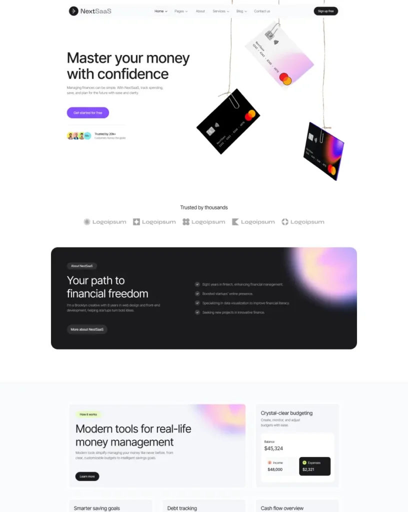 Website project preview 6